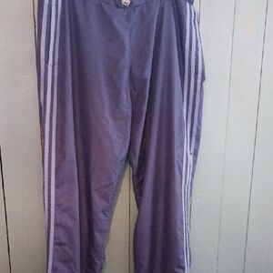 Adidas Purple Track Pants Mens Xl.